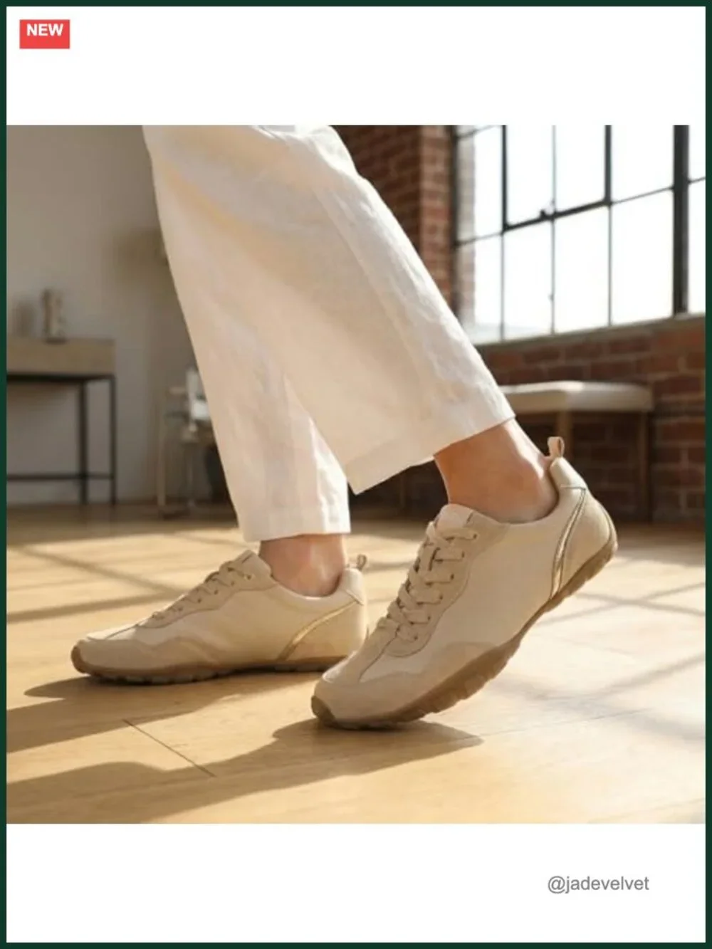 Women's Retro Fashion Sneakers Zero Drop Neutral Tennis Shoes